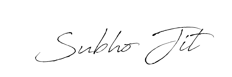 Also we have Subho Jit name is the best signature style. Create professional handwritten signature collection using Antro_Vectra autograph style. Subho Jit signature style 6 images and pictures png