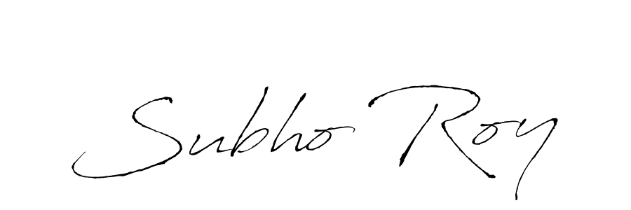 It looks lik you need a new signature style for name Subho Roy. Design unique handwritten (Antro_Vectra) signature with our free signature maker in just a few clicks. Subho Roy signature style 6 images and pictures png
