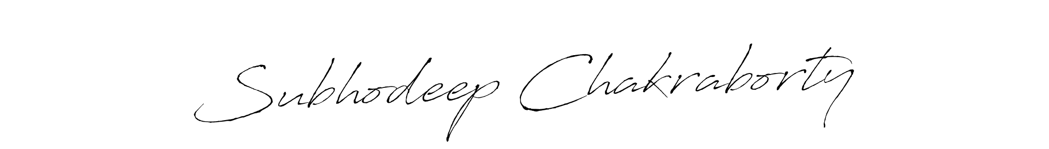 Subhodeep Chakraborty stylish signature style. Best Handwritten Sign (Antro_Vectra) for my name. Handwritten Signature Collection Ideas for my name Subhodeep Chakraborty. Subhodeep Chakraborty signature style 6 images and pictures png