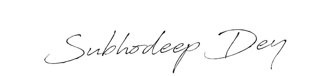 Use a signature maker to create a handwritten signature online. With this signature software, you can design (Antro_Vectra) your own signature for name Subhodeep Dey. Subhodeep Dey signature style 6 images and pictures png