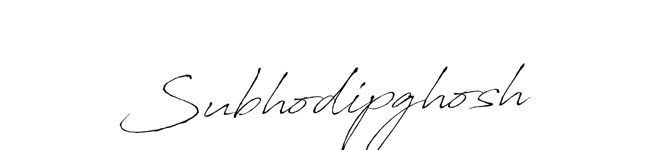 How to make Subhodipghosh signature? Antro_Vectra is a professional autograph style. Create handwritten signature for Subhodipghosh name. Subhodipghosh signature style 6 images and pictures png