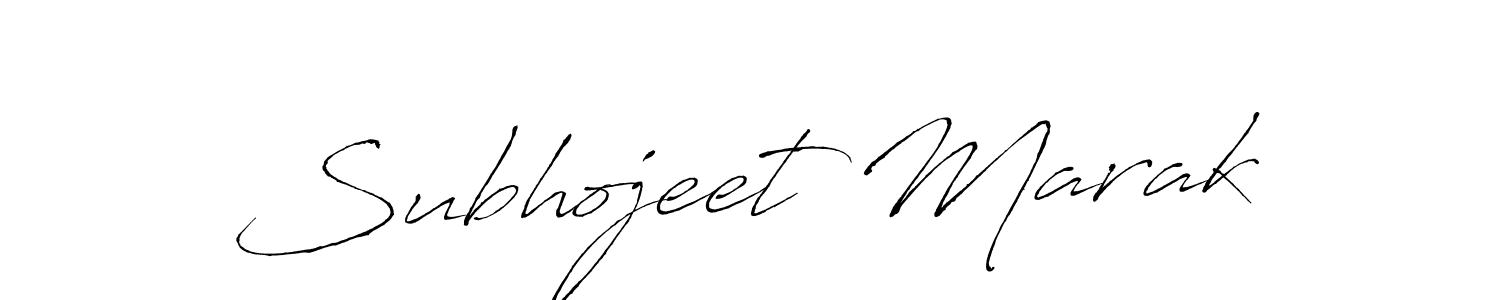 Use a signature maker to create a handwritten signature online. With this signature software, you can design (Antro_Vectra) your own signature for name Subhojeet Marak. Subhojeet Marak signature style 6 images and pictures png