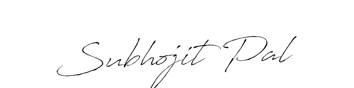 Create a beautiful signature design for name Subhojit Pal. With this signature (Antro_Vectra) fonts, you can make a handwritten signature for free. Subhojit Pal signature style 6 images and pictures png