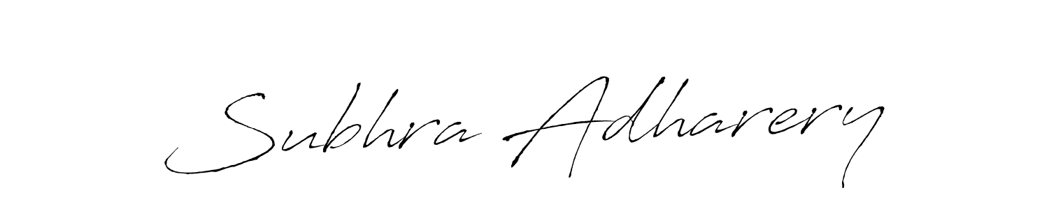 You can use this online signature creator to create a handwritten signature for the name Subhra Adharery. This is the best online autograph maker. Subhra Adharery signature style 6 images and pictures png