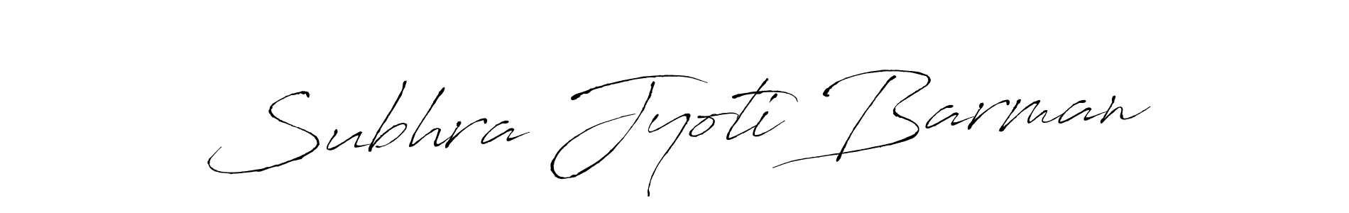 Use a signature maker to create a handwritten signature online. With this signature software, you can design (Antro_Vectra) your own signature for name Subhra Jyoti Barman. Subhra Jyoti Barman signature style 6 images and pictures png