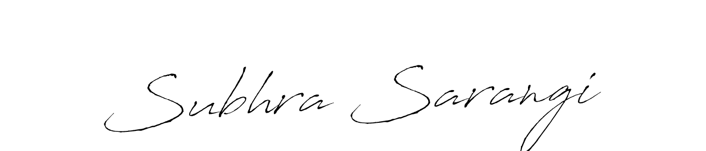 It looks lik you need a new signature style for name Subhra Sarangi. Design unique handwritten (Antro_Vectra) signature with our free signature maker in just a few clicks. Subhra Sarangi signature style 6 images and pictures png