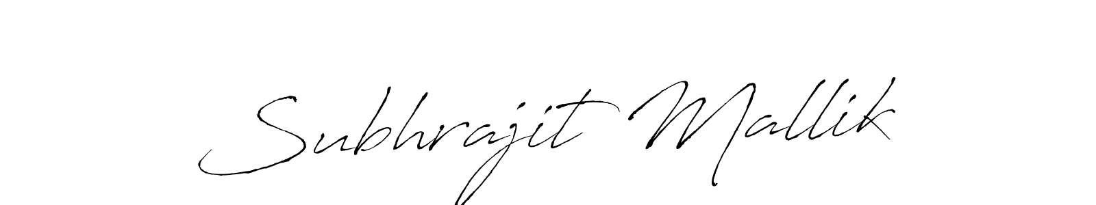 How to make Subhrajit Mallik signature? Antro_Vectra is a professional autograph style. Create handwritten signature for Subhrajit Mallik name. Subhrajit Mallik signature style 6 images and pictures png