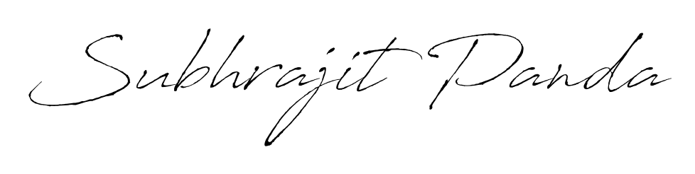 Use a signature maker to create a handwritten signature online. With this signature software, you can design (Antro_Vectra) your own signature for name Subhrajit Panda. Subhrajit Panda signature style 6 images and pictures png