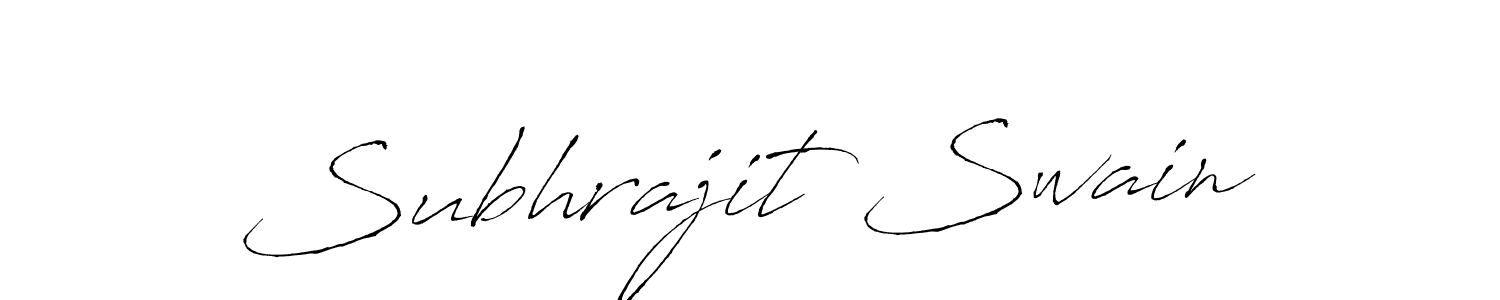 Make a beautiful signature design for name Subhrajit Swain. With this signature (Antro_Vectra) style, you can create a handwritten signature for free. Subhrajit Swain signature style 6 images and pictures png