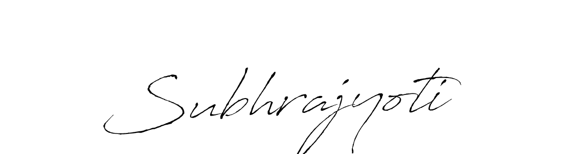 The best way (Antro_Vectra) to make a short signature is to pick only two or three words in your name. The name Subhrajyoti include a total of six letters. For converting this name. Subhrajyoti signature style 6 images and pictures png