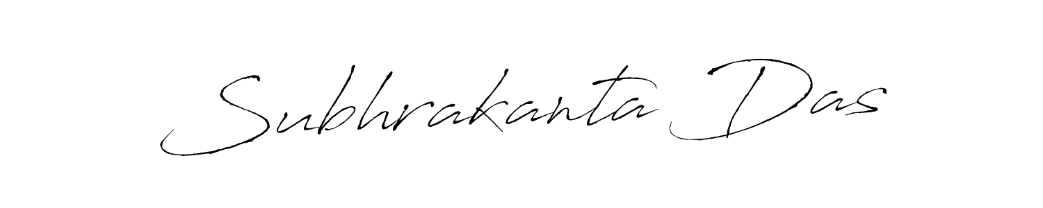 How to make Subhrakanta Das signature? Antro_Vectra is a professional autograph style. Create handwritten signature for Subhrakanta Das name. Subhrakanta Das signature style 6 images and pictures png