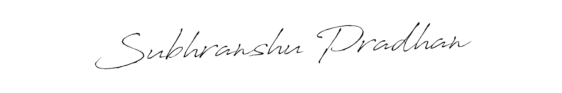 Also we have Subhranshu Pradhan name is the best signature style. Create professional handwritten signature collection using Antro_Vectra autograph style. Subhranshu Pradhan signature style 6 images and pictures png
