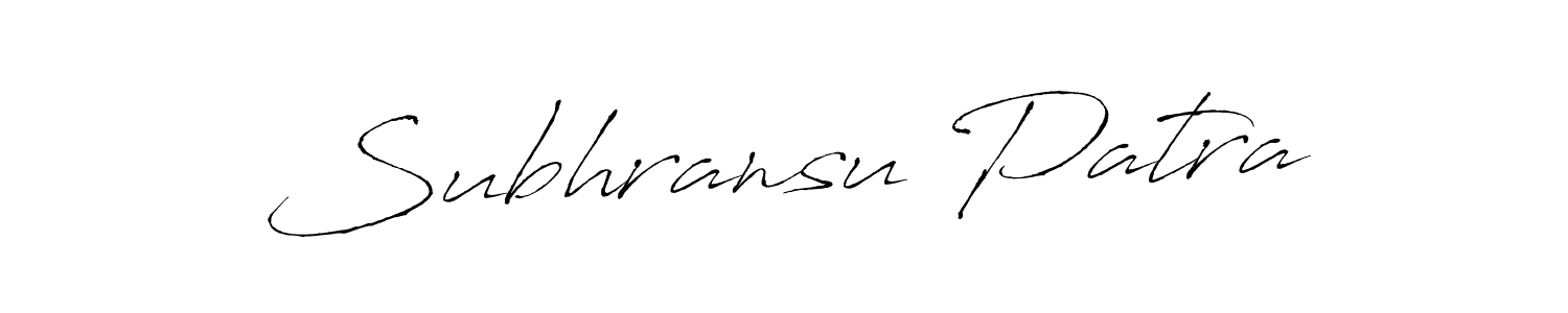 Subhransu Patra stylish signature style. Best Handwritten Sign (Antro_Vectra) for my name. Handwritten Signature Collection Ideas for my name Subhransu Patra. Subhransu Patra signature style 6 images and pictures png