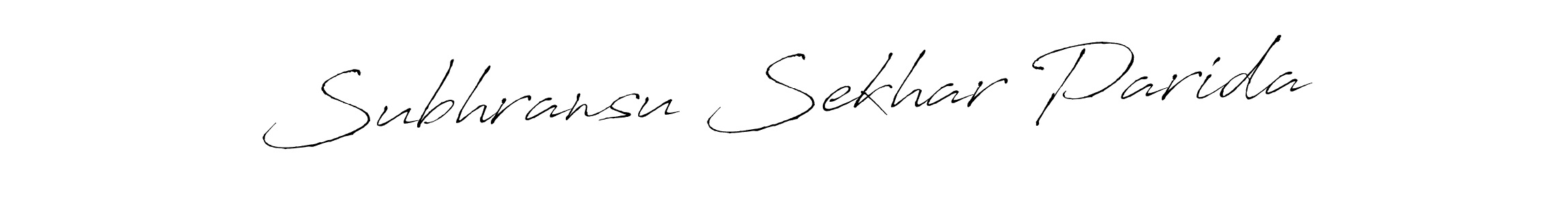 Design your own signature with our free online signature maker. With this signature software, you can create a handwritten (Antro_Vectra) signature for name Subhransu Sekhar Parida. Subhransu Sekhar Parida signature style 6 images and pictures png