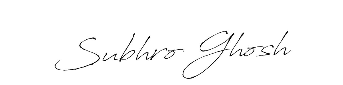 Similarly Antro_Vectra is the best handwritten signature design. Signature creator online .You can use it as an online autograph creator for name Subhro Ghosh. Subhro Ghosh signature style 6 images and pictures png