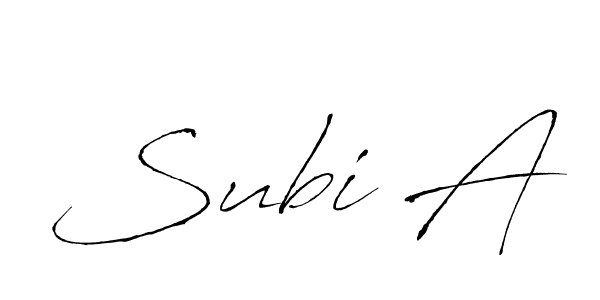 Make a short Subi A signature style. Manage your documents anywhere anytime using Antro_Vectra. Create and add eSignatures, submit forms, share and send files easily. Subi A signature style 6 images and pictures png