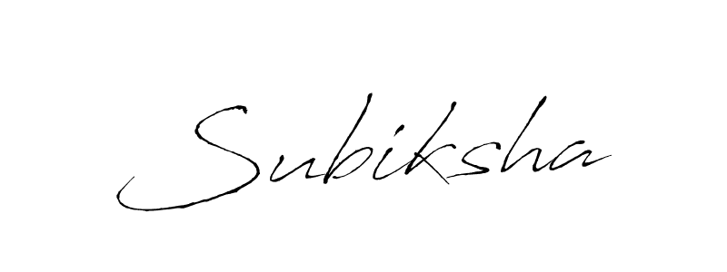 How to make Subiksha name signature. Use Antro_Vectra style for creating short signs online. This is the latest handwritten sign. Subiksha signature style 6 images and pictures png