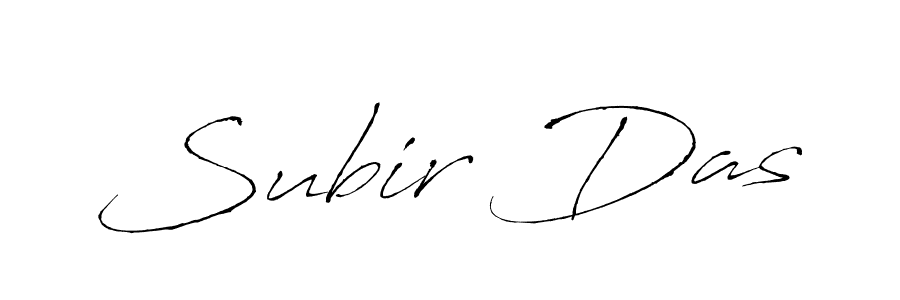 Design your own signature with our free online signature maker. With this signature software, you can create a handwritten (Antro_Vectra) signature for name Subir Das. Subir Das signature style 6 images and pictures png