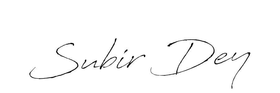 if you are searching for the best signature style for your name Subir Dey. so please give up your signature search. here we have designed multiple signature styles  using Antro_Vectra. Subir Dey signature style 6 images and pictures png
