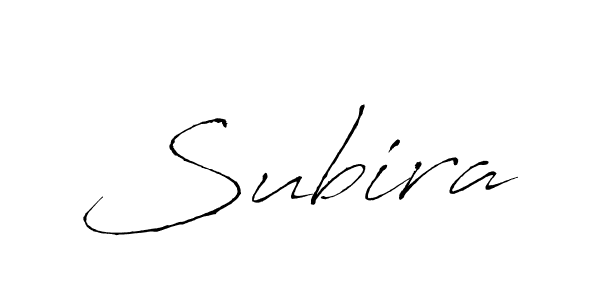 Create a beautiful signature design for name Subira. With this signature (Antro_Vectra) fonts, you can make a handwritten signature for free. Subira signature style 6 images and pictures png