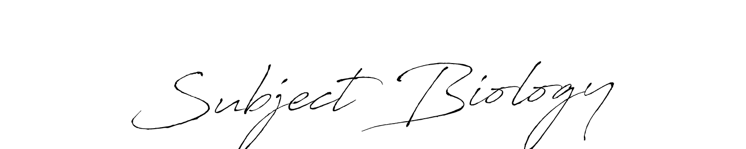 Make a beautiful signature design for name Subject Biology. Use this online signature maker to create a handwritten signature for free. Subject Biology signature style 6 images and pictures png
