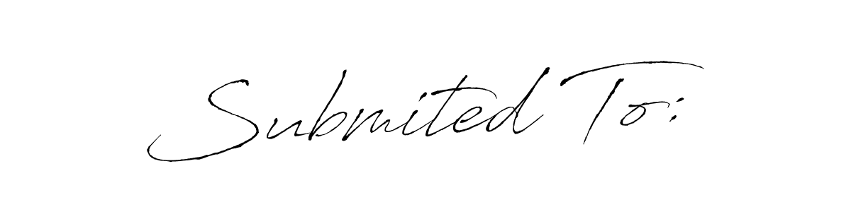 This is the best signature style for the Submited To: name. Also you like these signature font (Antro_Vectra). Mix name signature. Submited To: signature style 6 images and pictures png