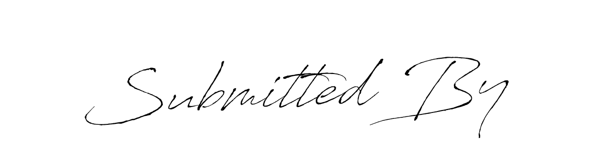 Use a signature maker to create a handwritten signature online. With this signature software, you can design (Antro_Vectra) your own signature for name Submitted By. Submitted By signature style 6 images and pictures png