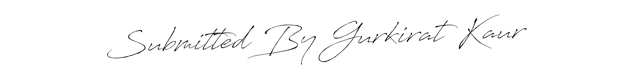 Use a signature maker to create a handwritten signature online. With this signature software, you can design (Antro_Vectra) your own signature for name Submitted By Gurkirat Kaur. Submitted By Gurkirat Kaur signature style 6 images and pictures png