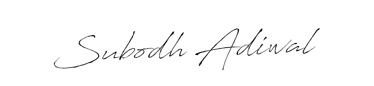 Best and Professional Signature Style for Subodh Adiwal. Antro_Vectra Best Signature Style Collection. Subodh Adiwal signature style 6 images and pictures png