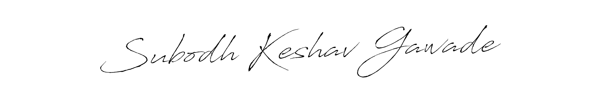 It looks lik you need a new signature style for name Subodh Keshav Gawade. Design unique handwritten (Antro_Vectra) signature with our free signature maker in just a few clicks. Subodh Keshav Gawade signature style 6 images and pictures png