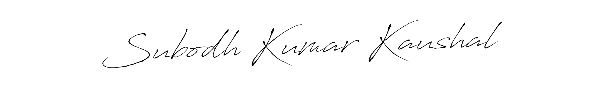 It looks lik you need a new signature style for name Subodh Kumar Kaushal. Design unique handwritten (Antro_Vectra) signature with our free signature maker in just a few clicks. Subodh Kumar Kaushal signature style 6 images and pictures png