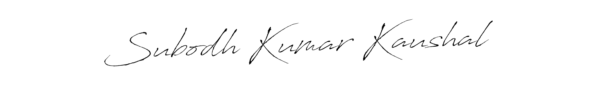 It looks lik you need a new signature style for name Subodh Kumar Kaushal. Design unique handwritten (Antro_Vectra) signature with our free signature maker in just a few clicks. Subodh Kumar Kaushal signature style 6 images and pictures png