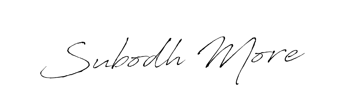 Once you've used our free online signature maker to create your best signature Antro_Vectra style, it's time to enjoy all of the benefits that Subodh More name signing documents. Subodh More signature style 6 images and pictures png