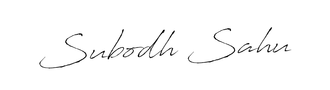 Subodh Sahu stylish signature style. Best Handwritten Sign (Antro_Vectra) for my name. Handwritten Signature Collection Ideas for my name Subodh Sahu. Subodh Sahu signature style 6 images and pictures png