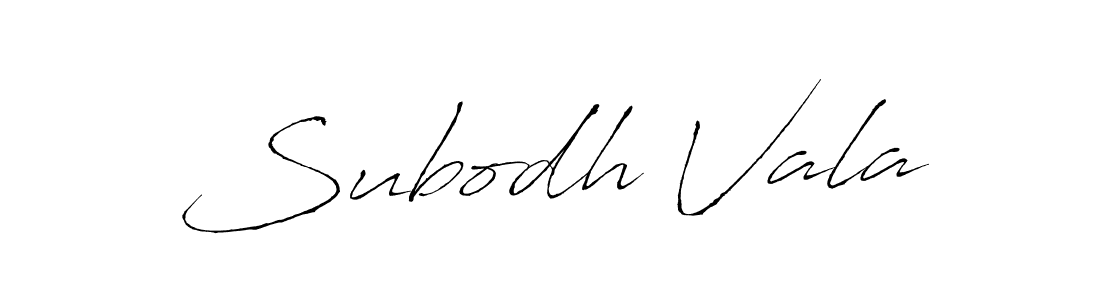 It looks lik you need a new signature style for name Subodh Vala. Design unique handwritten (Antro_Vectra) signature with our free signature maker in just a few clicks. Subodh Vala signature style 6 images and pictures png