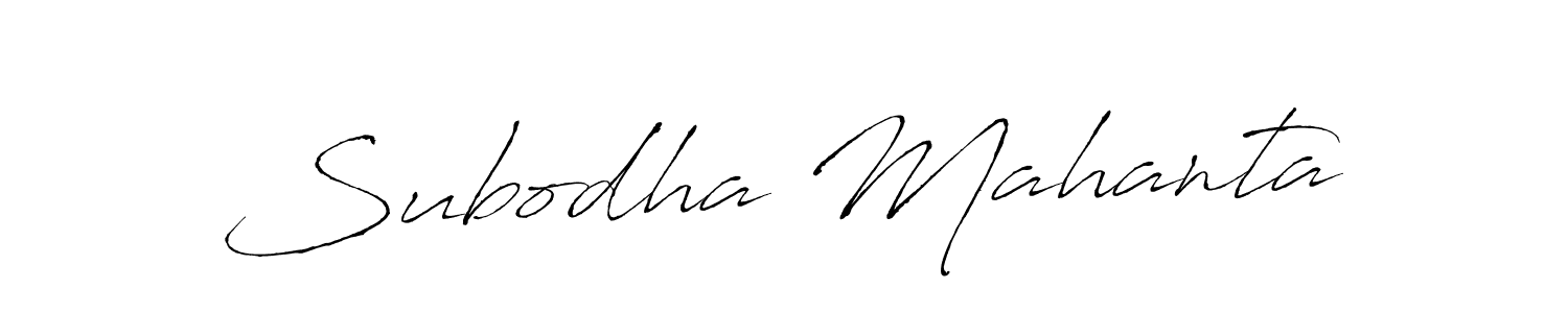 if you are searching for the best signature style for your name Subodha Mahanta. so please give up your signature search. here we have designed multiple signature styles  using Antro_Vectra. Subodha Mahanta signature style 6 images and pictures png