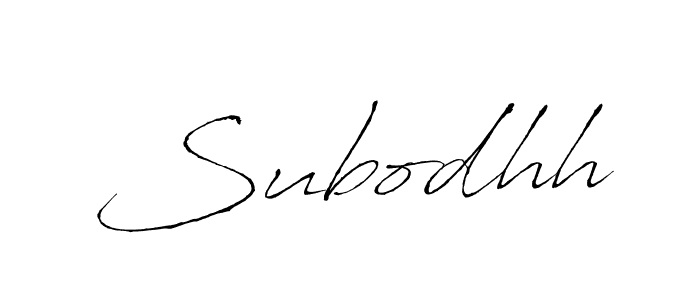 if you are searching for the best signature style for your name Subodhh. so please give up your signature search. here we have designed multiple signature styles  using Antro_Vectra. Subodhh signature style 6 images and pictures png