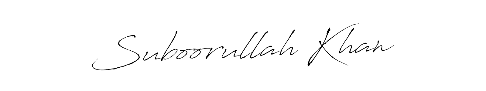 Here are the top 10 professional signature styles for the name Suboorullah Khan. These are the best autograph styles you can use for your name. Suboorullah Khan signature style 6 images and pictures png