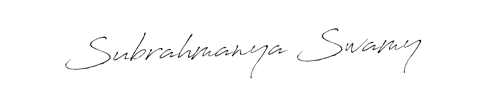 Also You can easily find your signature by using the search form. We will create Subrahmanya Swamy name handwritten signature images for you free of cost using Antro_Vectra sign style. Subrahmanya Swamy signature style 6 images and pictures png