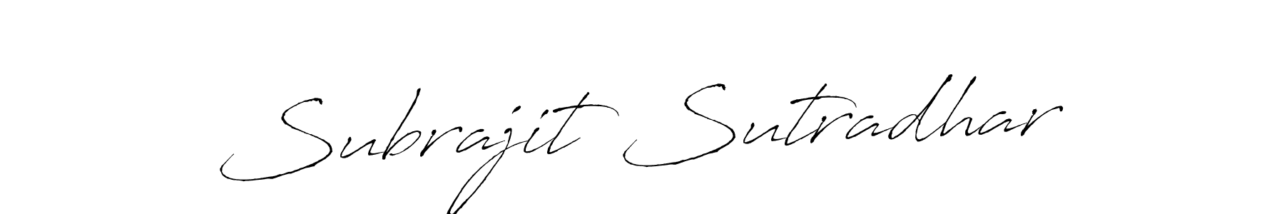 Similarly Antro_Vectra is the best handwritten signature design. Signature creator online .You can use it as an online autograph creator for name Subrajit Sutradhar. Subrajit Sutradhar signature style 6 images and pictures png