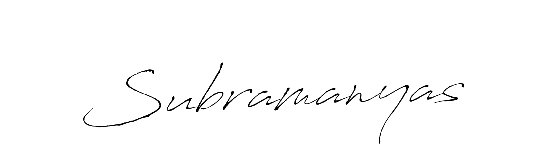 Also we have Subramanyas name is the best signature style. Create professional handwritten signature collection using Antro_Vectra autograph style. Subramanyas signature style 6 images and pictures png