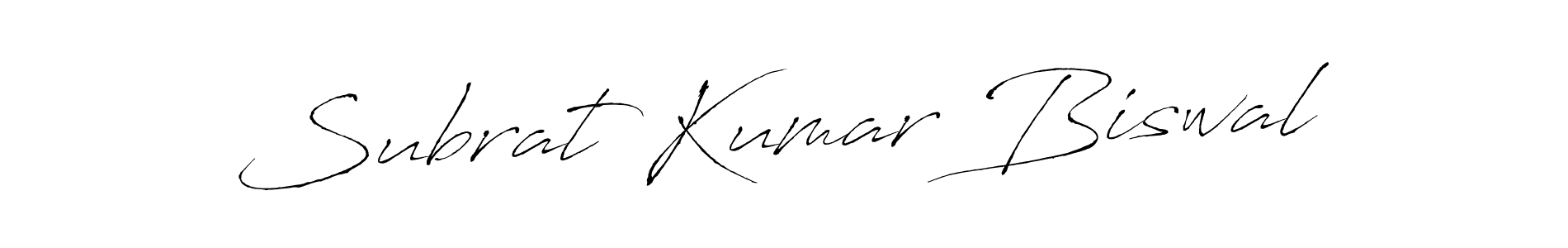 Make a short Subrat Kumar Biswal signature style. Manage your documents anywhere anytime using Antro_Vectra. Create and add eSignatures, submit forms, share and send files easily. Subrat Kumar Biswal signature style 6 images and pictures png