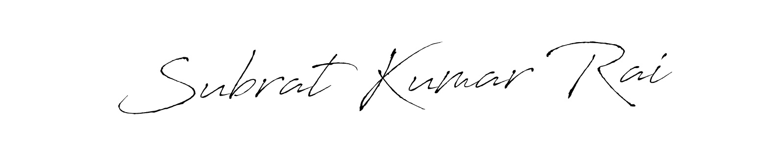 Make a beautiful signature design for name Subrat Kumar Rai. Use this online signature maker to create a handwritten signature for free. Subrat Kumar Rai signature style 6 images and pictures png