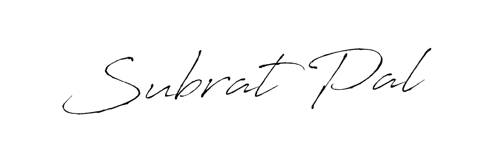 Use a signature maker to create a handwritten signature online. With this signature software, you can design (Antro_Vectra) your own signature for name Subrat Pal. Subrat Pal signature style 6 images and pictures png