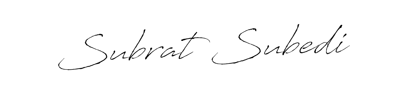 Subrat Subedi stylish signature style. Best Handwritten Sign (Antro_Vectra) for my name. Handwritten Signature Collection Ideas for my name Subrat Subedi. Subrat Subedi signature style 6 images and pictures png