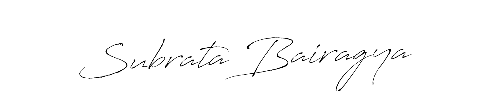 Also You can easily find your signature by using the search form. We will create Subrata Bairagya name handwritten signature images for you free of cost using Antro_Vectra sign style. Subrata Bairagya signature style 6 images and pictures png