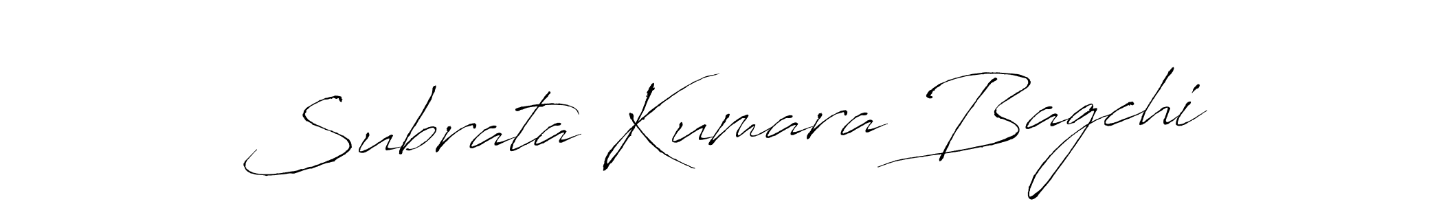 Also we have Subrata Kumara Bagchi name is the best signature style. Create professional handwritten signature collection using Antro_Vectra autograph style. Subrata Kumara Bagchi signature style 6 images and pictures png