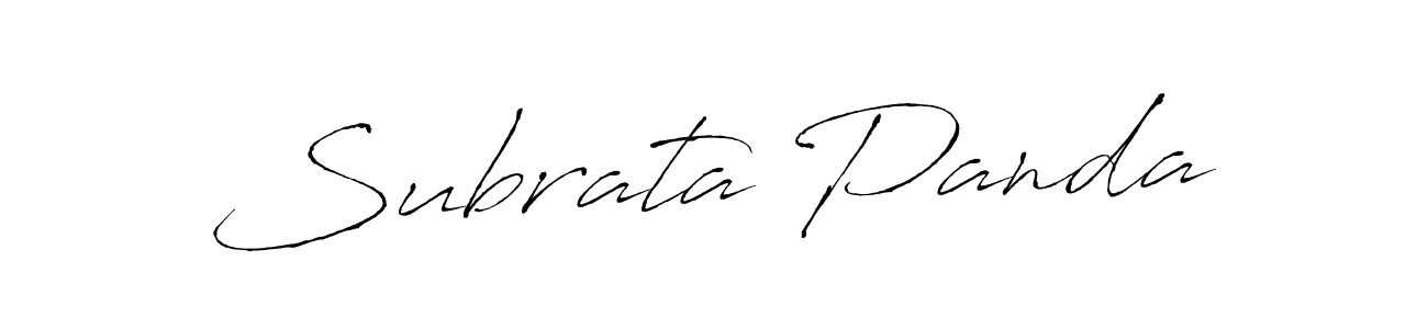 Create a beautiful signature design for name Subrata Panda. With this signature (Antro_Vectra) fonts, you can make a handwritten signature for free. Subrata Panda signature style 6 images and pictures png