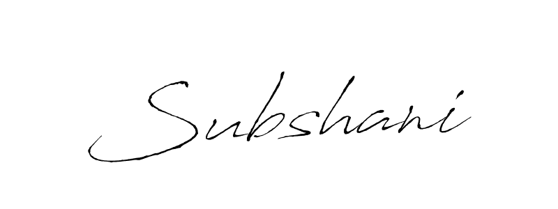 Similarly Antro_Vectra is the best handwritten signature design. Signature creator online .You can use it as an online autograph creator for name Subshani. Subshani signature style 6 images and pictures png