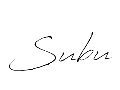 Create a beautiful signature design for name Subu. With this signature (Antro_Vectra) fonts, you can make a handwritten signature for free. Subu signature style 6 images and pictures png